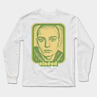 Sinéad O'Connor // Retro Styled Aesthetic Design Long Sleeve T-Shirt